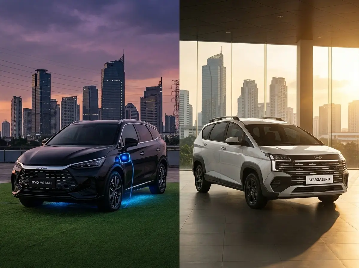 BYD M6 DM-i vs Hyundai: Ketika PHEV Rp 300 Jutaan Mengguncang Pasar MPV Indonesia