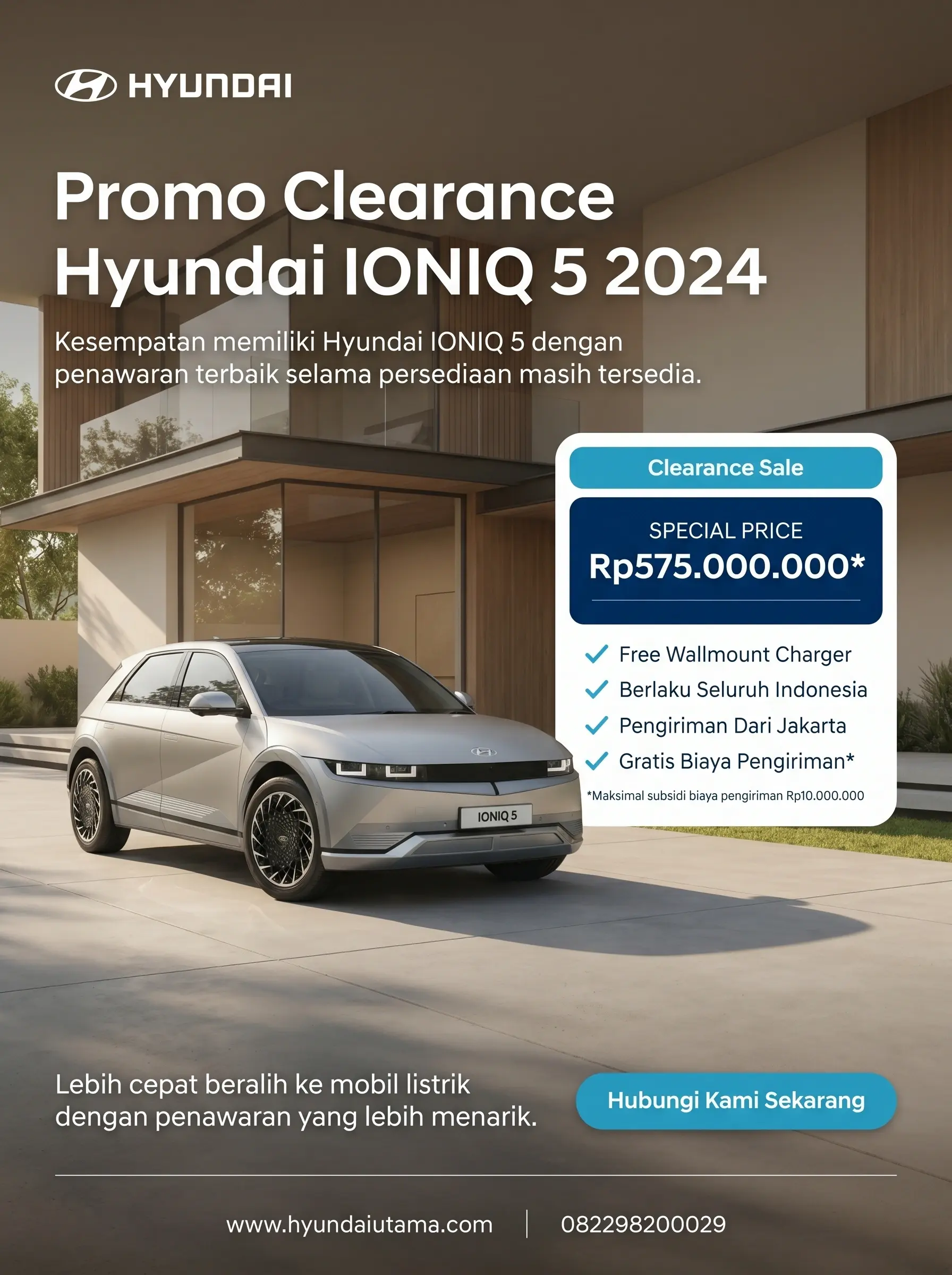 Hyundai IONIQ 5 Signature Long Range 2024 Clearance Sale Sumedang