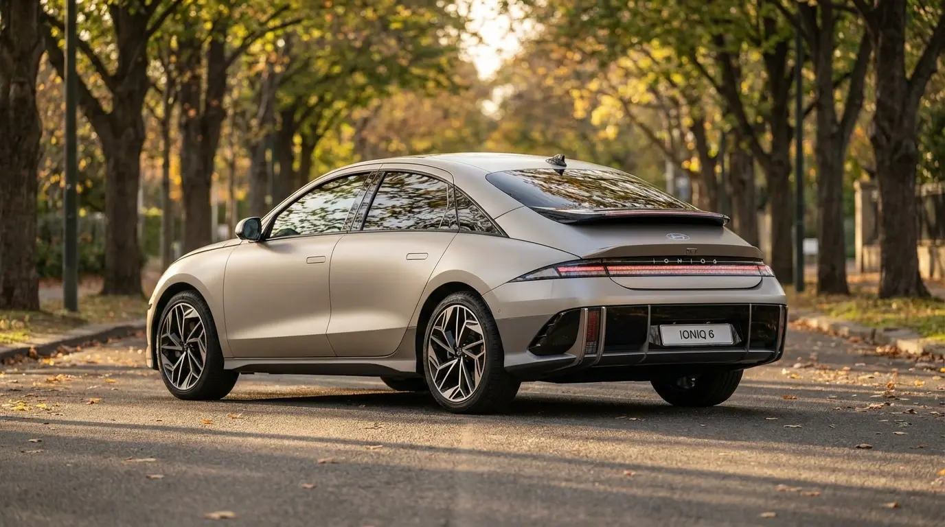 Port pengisian daya ultra-fast 800V Hyundai IONIQ 6
