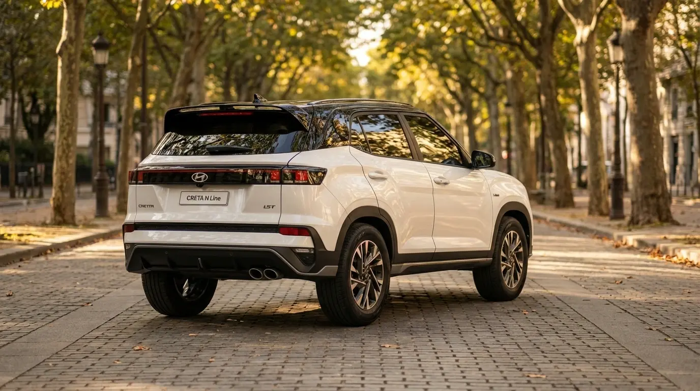 Ruang bagasi lapang Hyundai New Creta