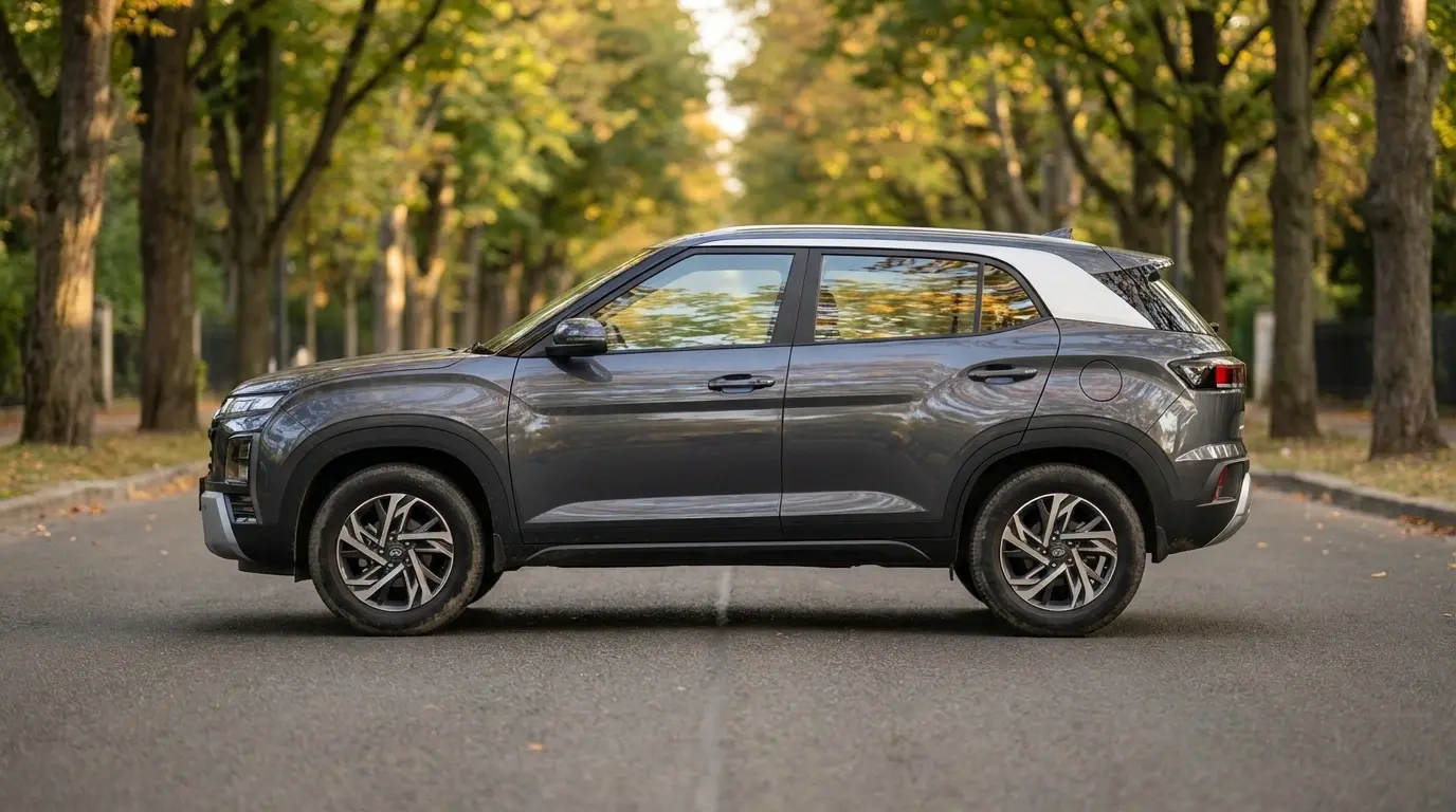 Detail Parametric Jewel Hidden DRL Hyundai New Creta