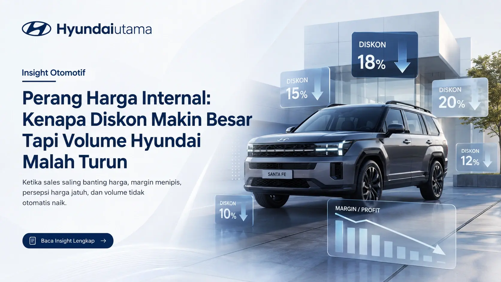 Kenapa Diskon Makin Besar Tapi Volume Hyundai Malah Turun